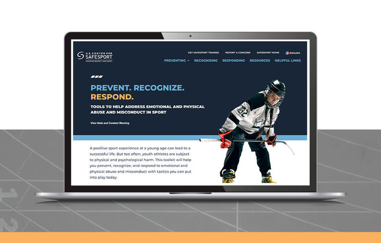 U.S. Center for SafeSport | Emotional and Physical Abuse in Sport: U.S. Center for SafeSport resources are part of the solution