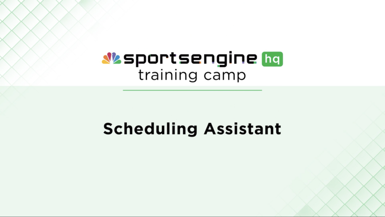 Scheduling Assistant