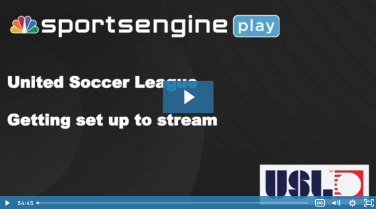 SportsEngine Play | USL Soccer Webinar Thumbnail
